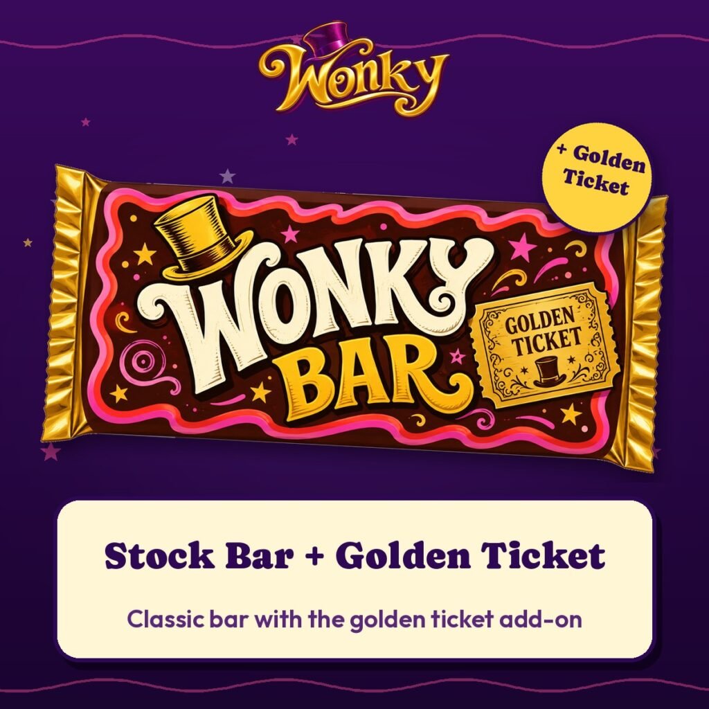 Stock Bar + Golden Ticket – The Wonky Factory