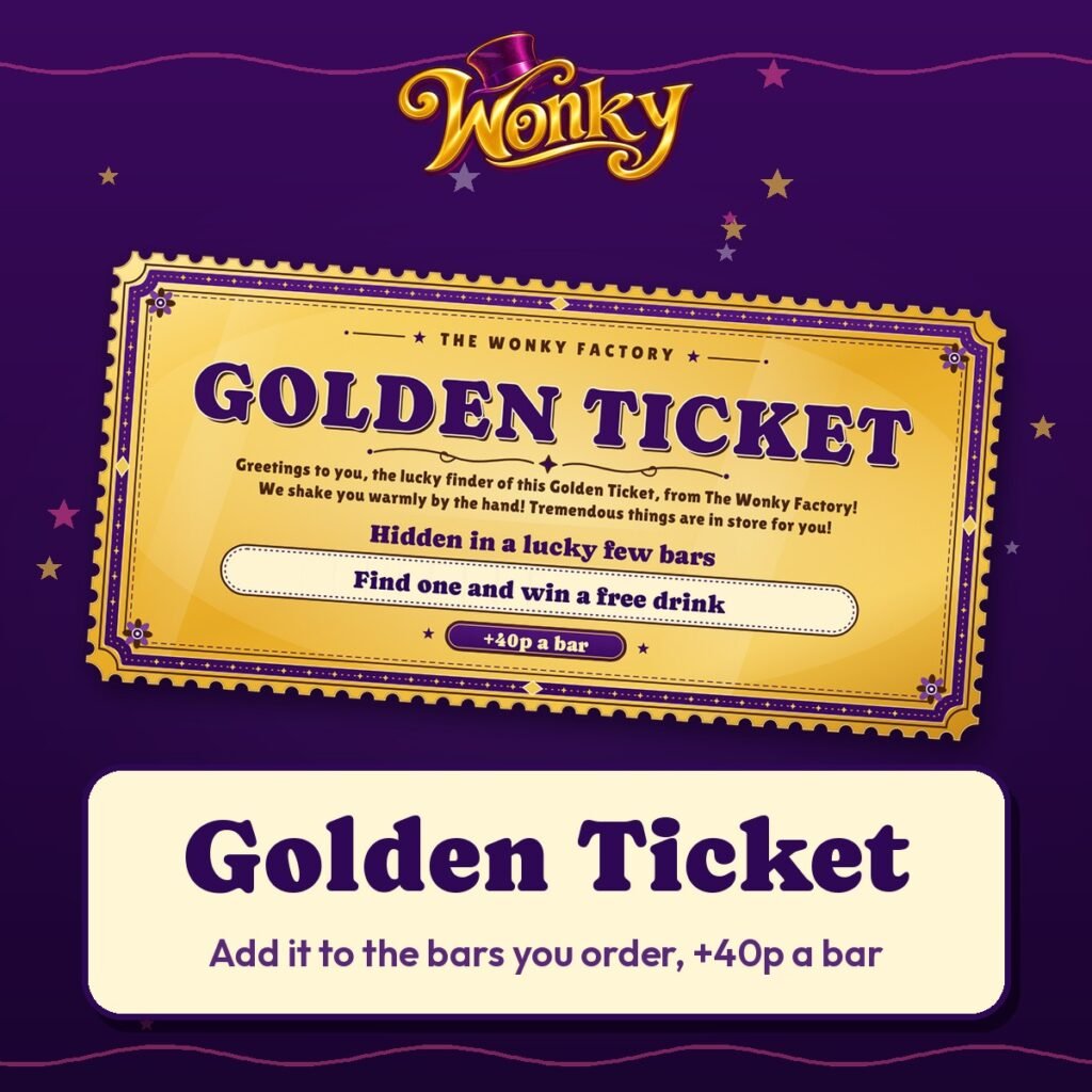 Golden Ticket – The Wonky Factory